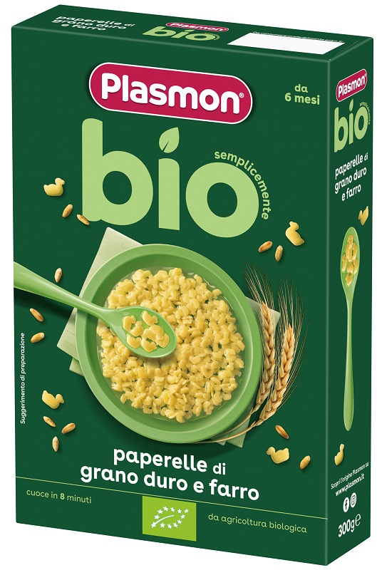 PLASMON PASTINA BIO PAPERELLE 300 G - farmacia187.it