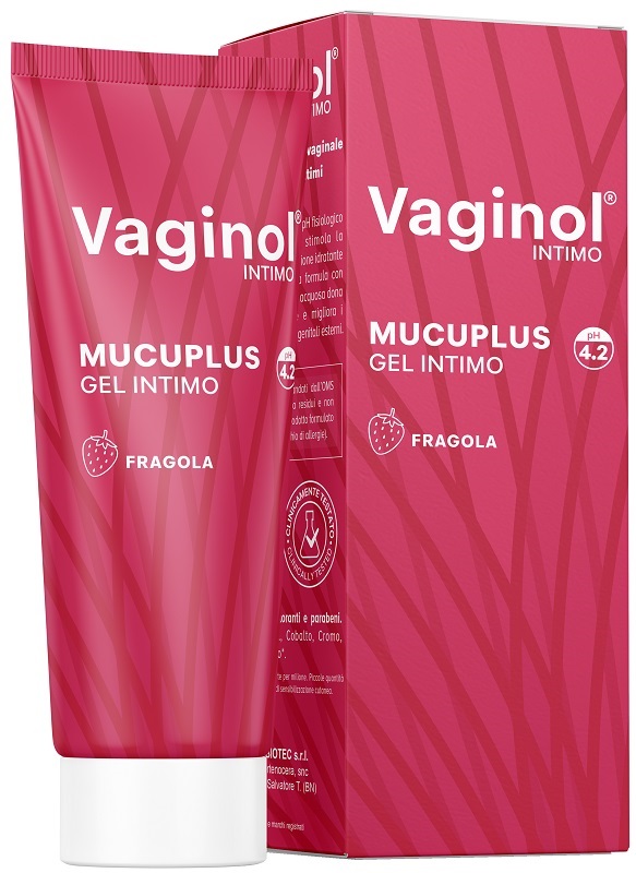 VAGINOL MUCUPLUS GEL FRAGOLA 50 ML - farmacia187.it