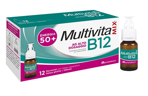 MULTIVITAMIX B12 12 FLACONCINI - farmacia187.it