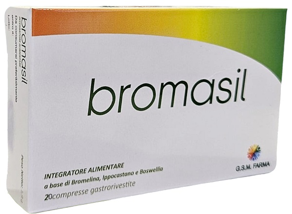 BROMASIL 20 COMPRESSE GASTRORIVESTITE - farmacia187.it