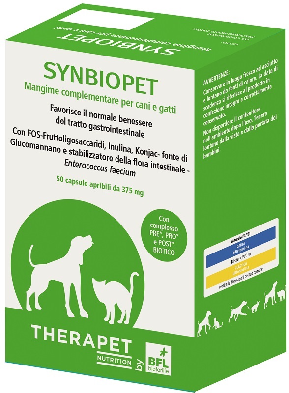 SYNBIOPET THERAPET 50 CAPSULE - farmacia187.it