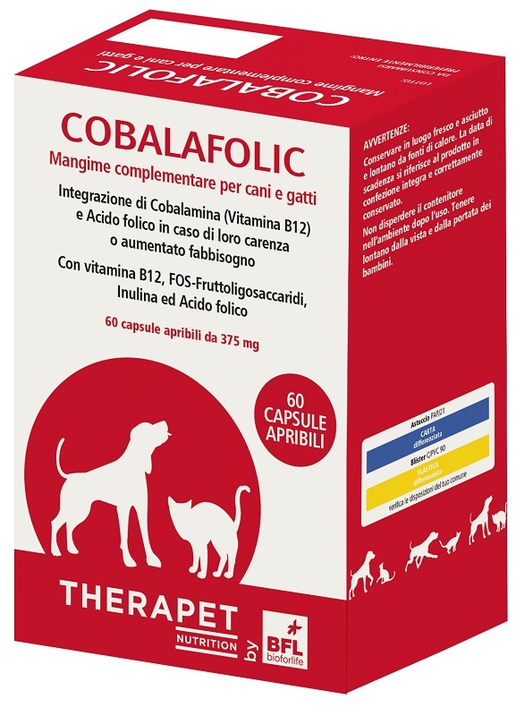 COBALAFOLIC THERAPET 60 CAPSULE - farmacia187.it