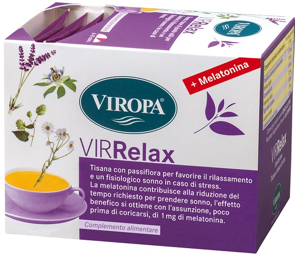 VIROPA VIR RELAX TISANA PASSIFLORA 15 FILTRI 6 G - farmacia187.it