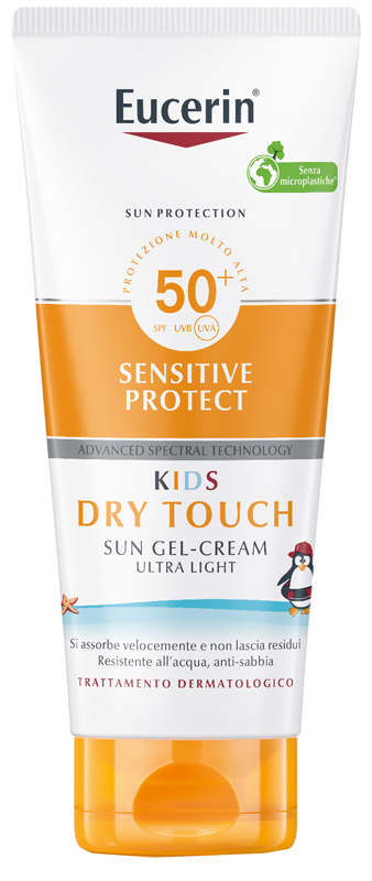 EUCERIN SUN KIDS DRY TOUCH GEL CREAM SPF50+ 200 ML - farmacia187.it
