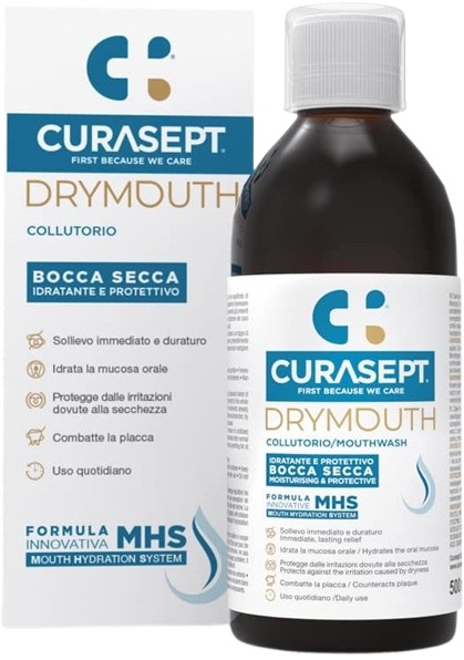 CURASEPT DRYMOUTH COLLUTORIO 500 ML - farmacia187.it