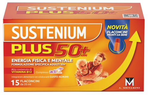SUSTENIUM PLUS 50+ 15 FLACONCINI - farmacia187.it