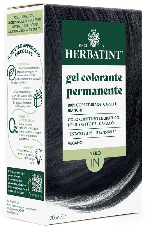 HERBATINT 1N NERO 170 ML - farmacia187.it