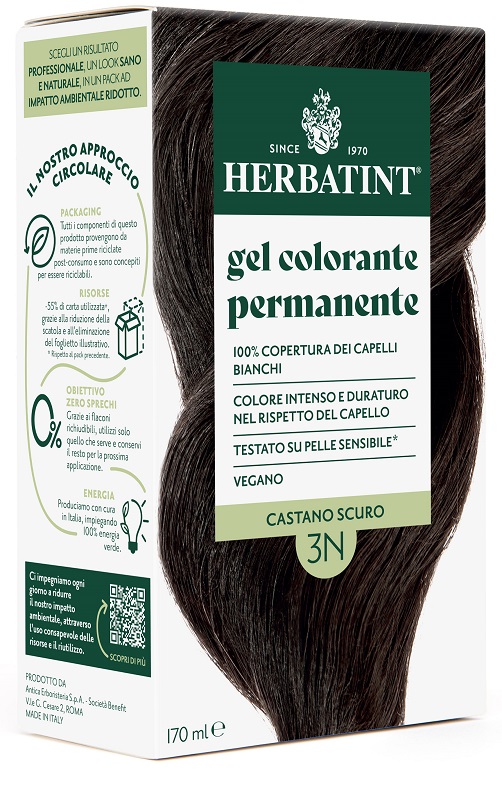 HERBATINT 3N CASTANO SCURO 170 ML - farmacia187.it
