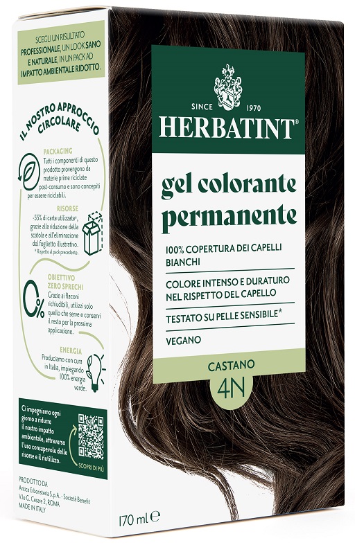 HERBATINT 4N CASTANO 170 ML - farmacia187.it