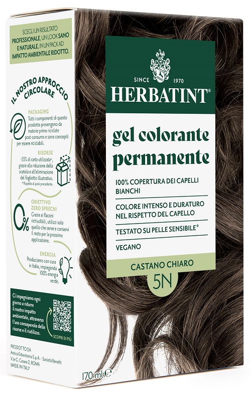 HERBATINT 5N CASTANO CHIARO 170 ML - farmacia187.it