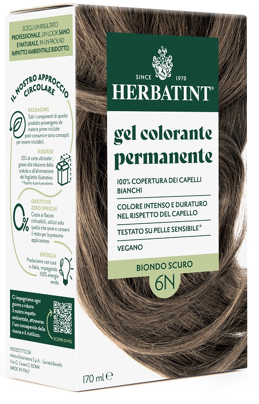 HERBATINT 6N BIONDO SCURO 170 ML - farmacia187.it