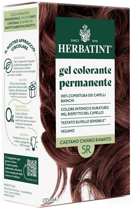 HERBATINT 5R CASTANO CHIARO RAMATO 170 ML - farmacia187.it