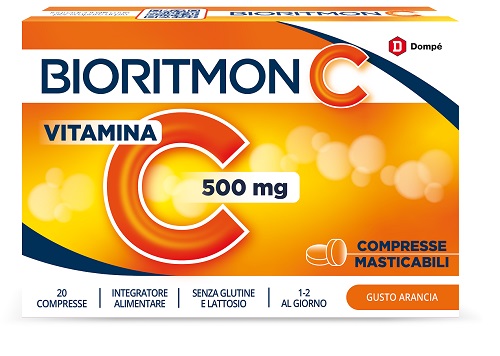 BIORITMON C 500MG VITAMINA C 20 COMPRESSE MASTICABILI - farmacia187.it