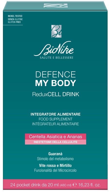 DEFENCE MY BODY REDUXCELL DRINK 24 POCKET DRINK - farmacia187.it