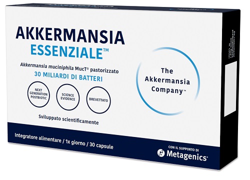 AKKERMANSIA ESSENZIALE 30 CAPSULE - farmacia187.it