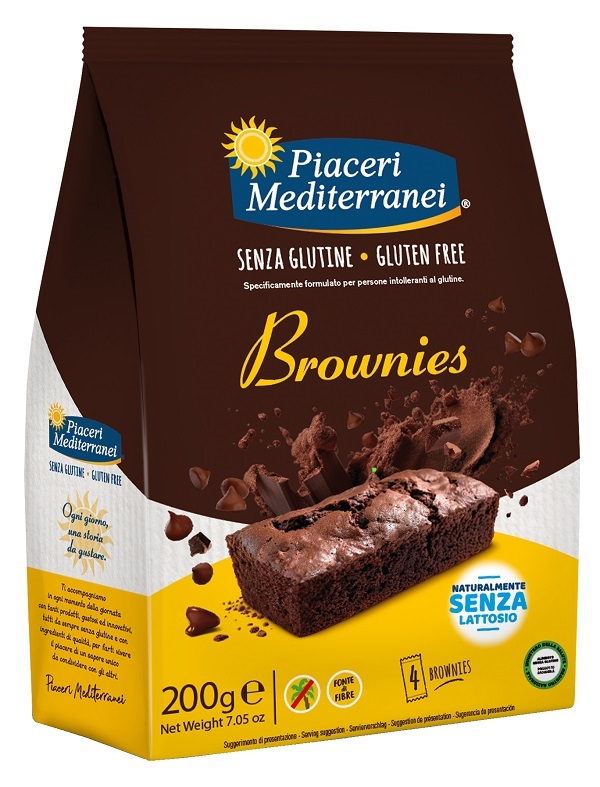 PIACERI MEDITERRANEI BROWNIES 200 G - farmacia187.it