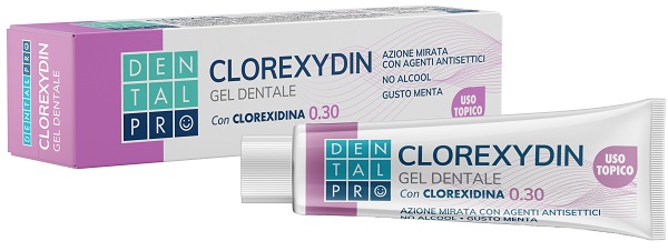 DENTALPRO GEL DENTIFRICIO CLOREXYDIN 0,30 30 ML - farmacia187.it