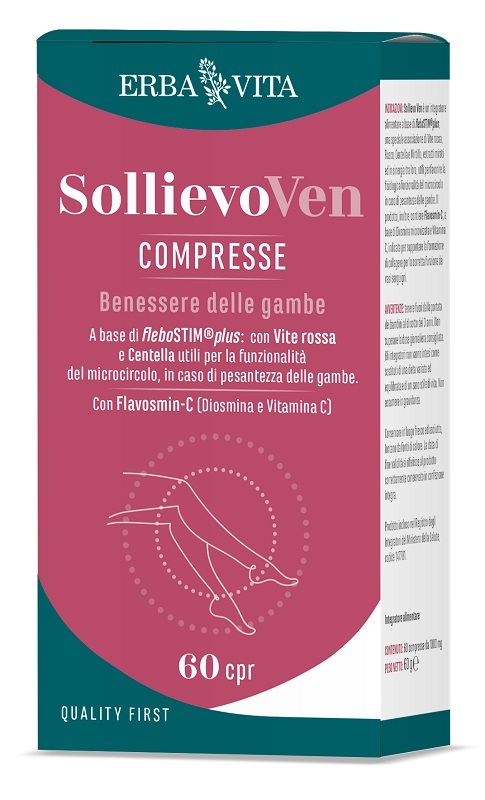 SOLLIEVO VEN 60 COMPRESSE - farmacia187.it