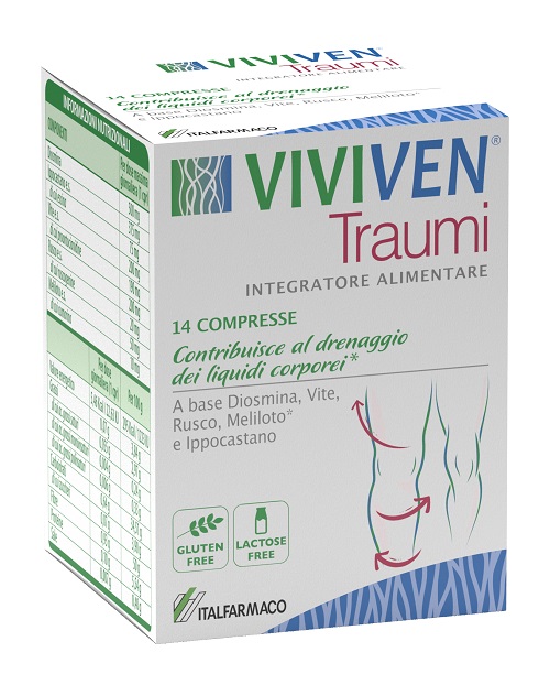 VIVIVEN TRAUMI 14 COMPRESSE - farmacia187.it