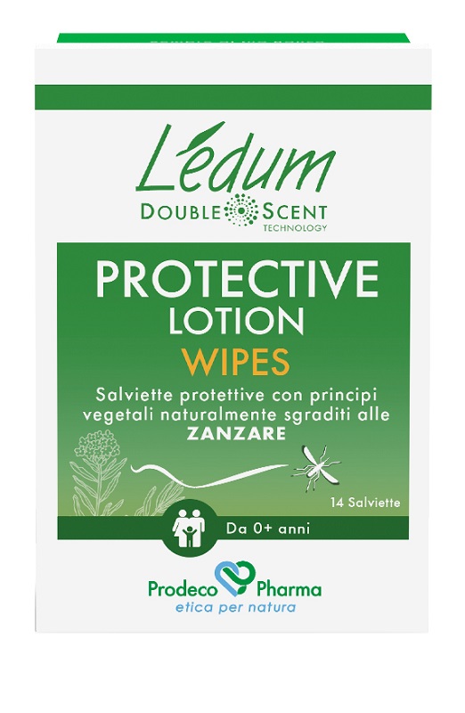 LEDUM DS PROTECTIVE LOTION WIPES 14 PEZZI - farmacia187.it