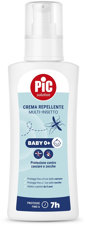 PIC SOLUTION CREMA REPELLENTE MULTI-INSETTO BABY 0+ 100 ML - farmacia187.it