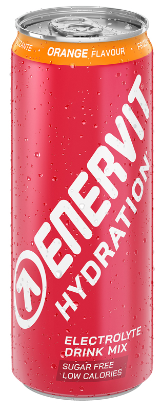 ENERVIT SPORT HYDRATION ORANGE 250 ML SUGAR FREE SENZA CAFFEINA CON EDULCORANTE LOW CALORIES - farmacia187.it