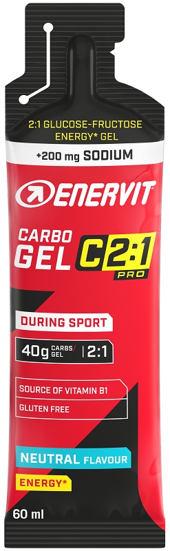 ENERVIT C2:1 PRO CARBO GEL SODIO NEUTRAL 60 ML GLUTEN FREE - farmacia187.it