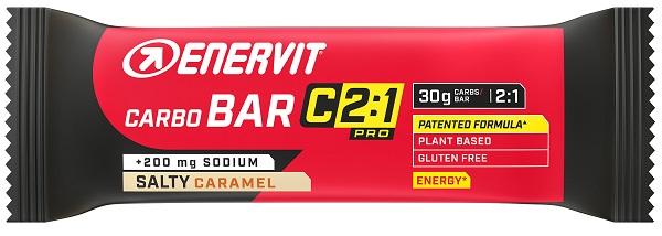 ENERVIT C2:1 PRO CARBO SODIO SALTY CARAMEL 45 G GLUTEN FREE - farmacia187.it