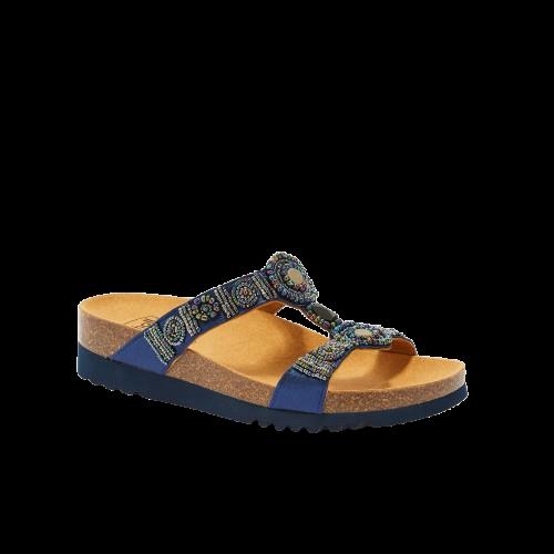 NEW BOGOTA' WEDGE TEXSAT W D BLUE/MULTI 38 - farmacia187.it