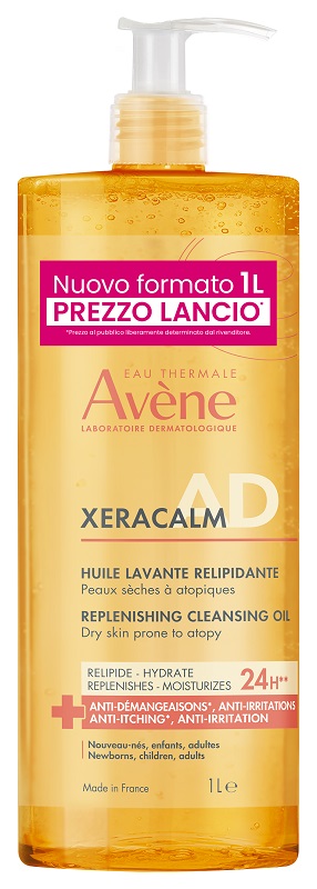 EAU THERMALE AVENE XERACALM AD OLIO DETERGENTE LIPORESTITUTIVO 1 LITRO PREZZO LANCIO - farmacia187.it