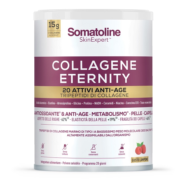 SOMATOLINE COLLAGENE ETERNITY 343 G SENZA GLUTINE SENZA LATTOSIO - farmacia187.it