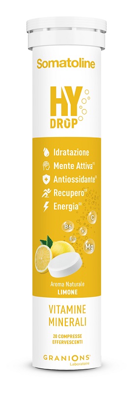 SOMATOLINE HYDROP LIMONE 20 COMPRESSE EFFERVESCENTI - farmacia187.it
