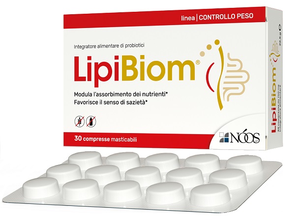 LIPIBIOM 30 COMPRESSE MASTICABILI SENZA GLUTINE SENZA LATTOSIO - farmacia187.it