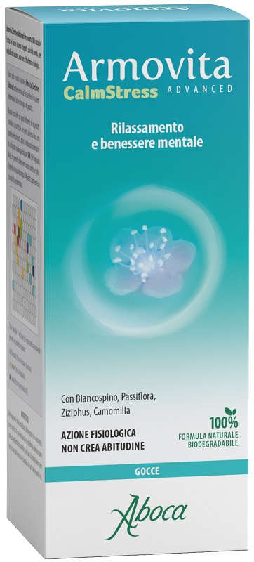 ARMOVITA CALMSTRESS ADVANCED GOCCE 65 ML SENZA GLUTINE SENZA LATTOSIO - farmacia187.it