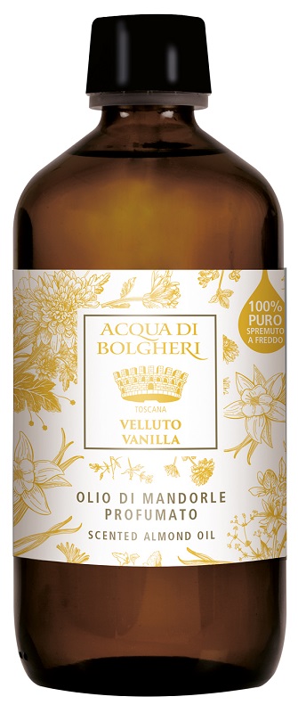 ACQUA DI BOLGHERI OLIO DI MANDORLE VELLUTO VANILLA 250 ML - farmacia187.it