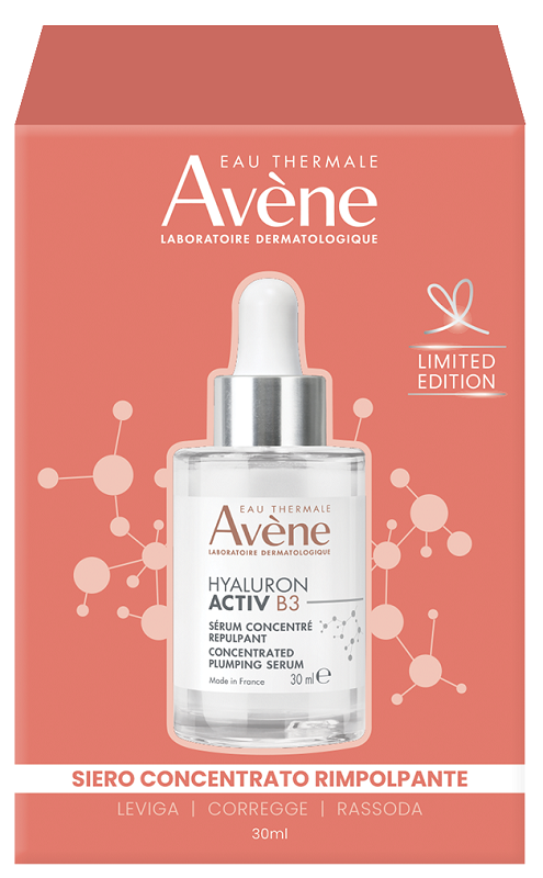 EAU THERMALE AVENE HYALURON ACTIV B3 SIERO CONCENTRATO RIMPOLPANTE 30 ML LIMITED EDITION - farmacia187.it