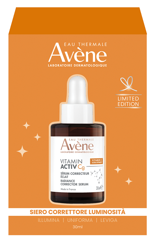 EAU THERMALE AVENE VITAMIN ACTIV CG SIERO CORRETTORE LUMINOSITA' 30 ML LIMITED EDITION - farmacia187.it