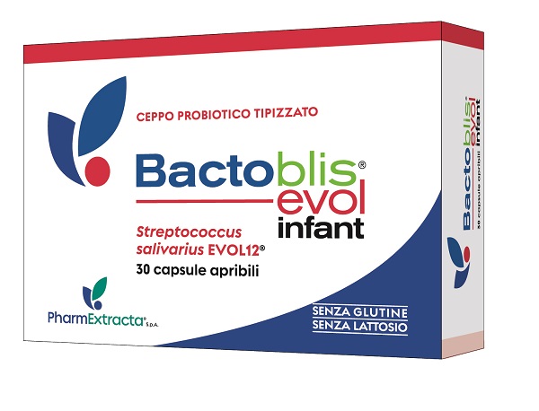 BACTOBLIS EVOL INFANT 30 CAPSULE APRIBILI SENZA GLUTINE SENZA LATTOSIO - farmacia187.it