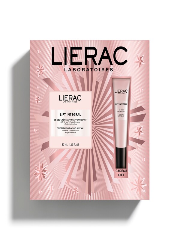 LIERAC SET NATALE LIFT INTEGRAL GEL-CR GIORNO + CREMA OCCHI 26 - farmacia187.it