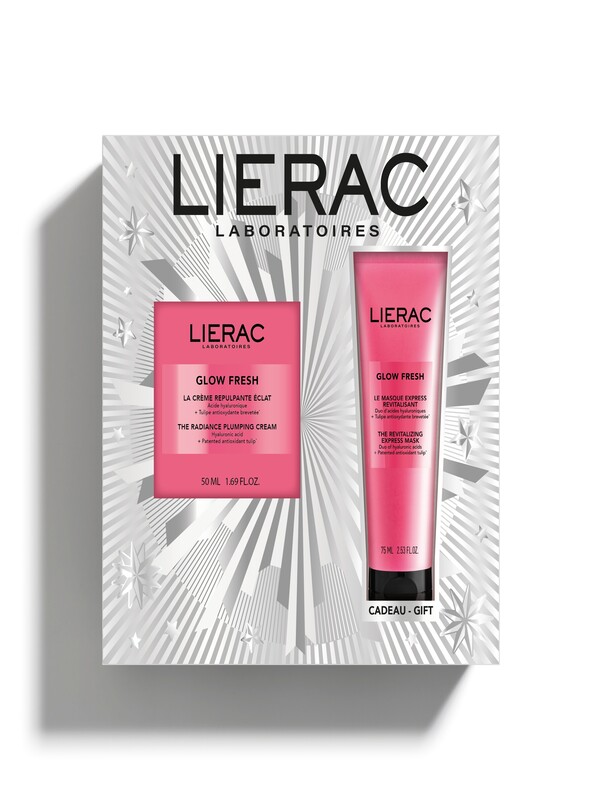 LIERAC SET NATALE GLOW FRESH CREMA + MASCHERA 26 - farmacia187.it