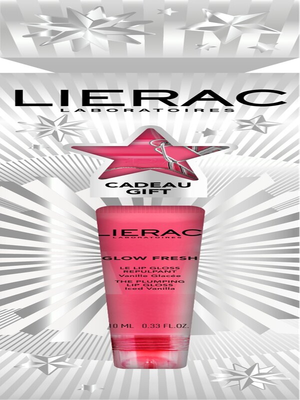LIERAC SET NATALE GLOW FRESH LIP GLOSS + CHARM 26 - farmacia187.it